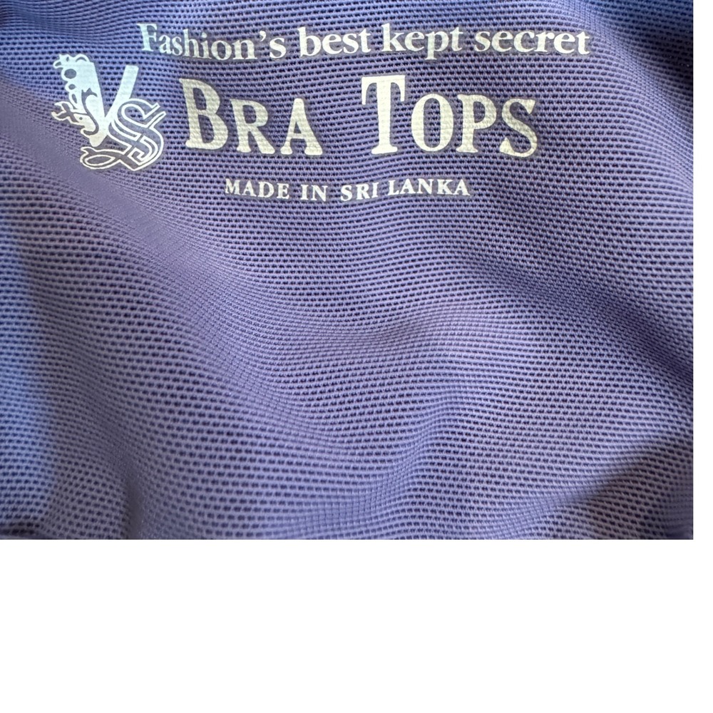 Y2K 2000s Victoria Secret Bra Top Halter Top Beaded Neckline Built In Bra Medium - Picture 7 of 11